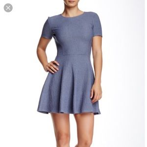 Theory Albita Fit & Flare Dress